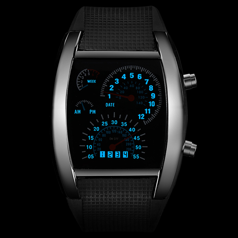 Men's LED Digital Watch