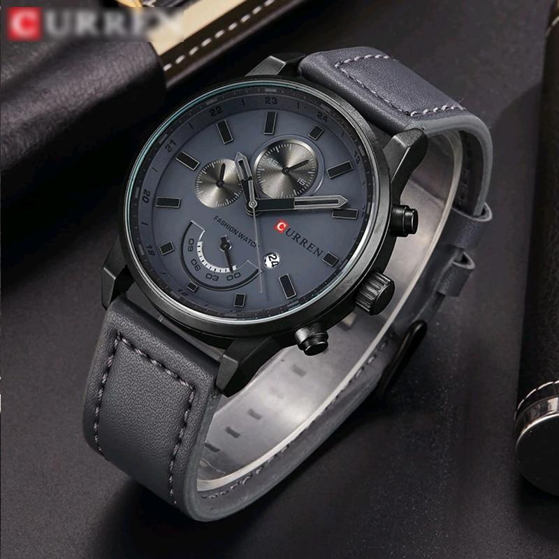 Luxury Watches Leather Strap And Waterproof